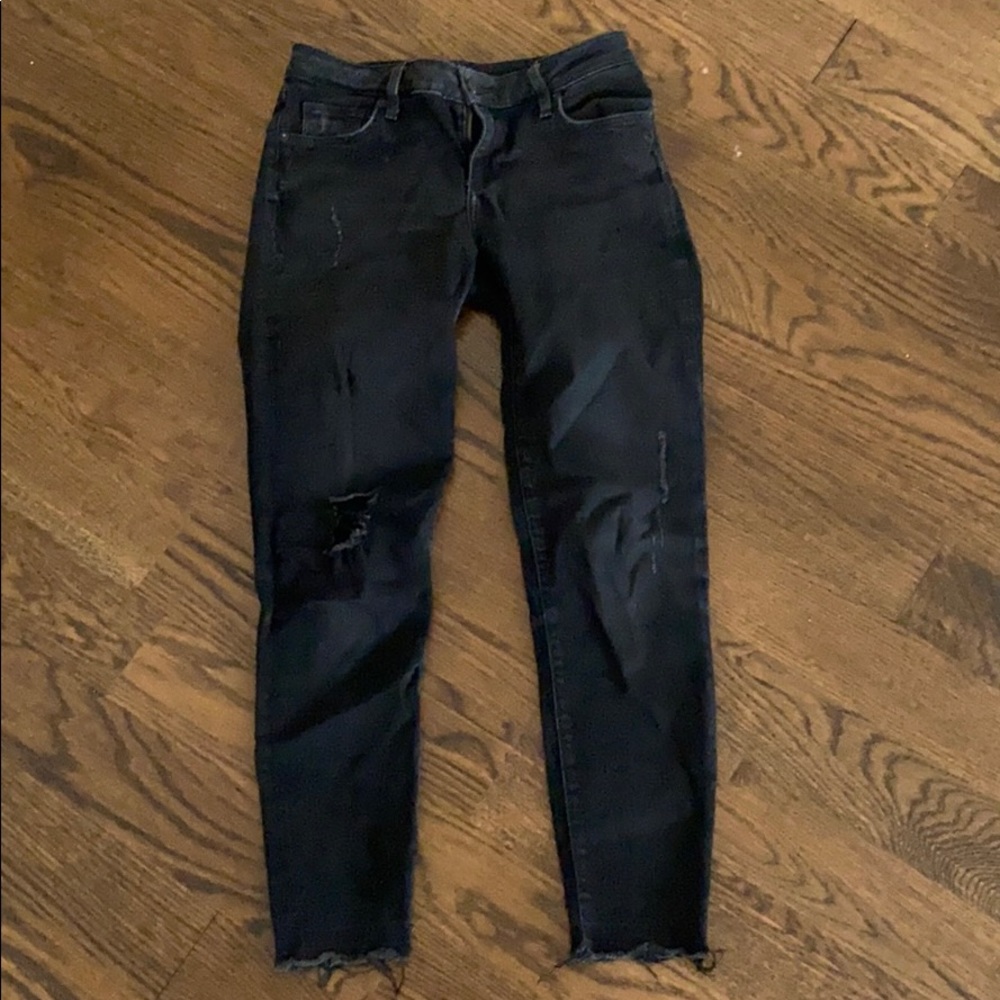 Zara Black Denim Jeans